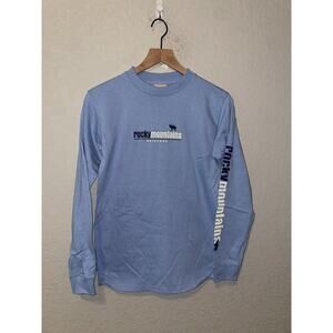 Vintage Rocky Mountains Colorado Shirt CO Long Sleeve RMNP Tee VTG 90s Small